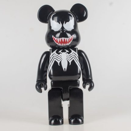 Bestselling Bearbrick 400% Venom Art Figure 11 Inch Collectible Desk Decoration for Office & Home Display