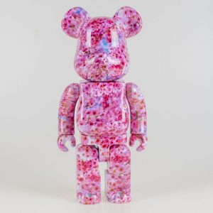 Bearbrick400暴力熊ssur fire火焰积木熊潮玩公仔创意儿童房摆件