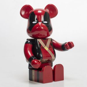 Bearbrick400蚁人暴力熊死侍关节样板房死侍熊公仔摆件