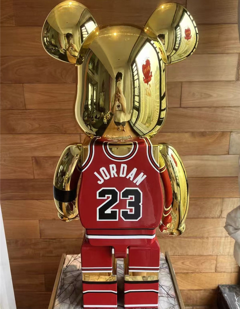 Bestselling Bearbrick1000% Jordan Doll 27inch Figure Bedroom Ornament 7 Bearbrick detail 7