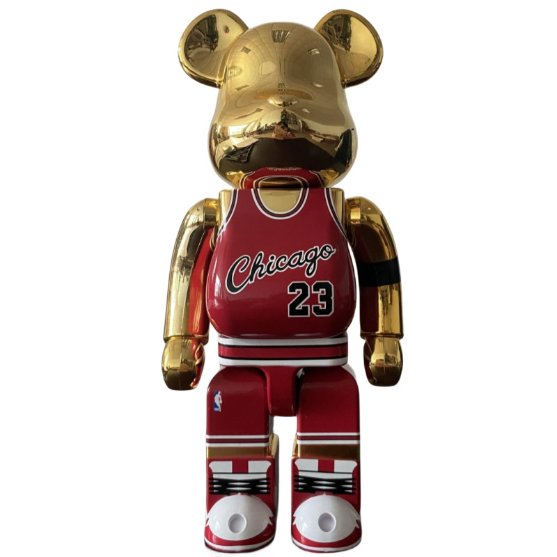 Bestselling Bearbrick 400% No.23 Jordan Figure 11 Inches Living Room Desktop Ornament 1 Bearbrick detail 1