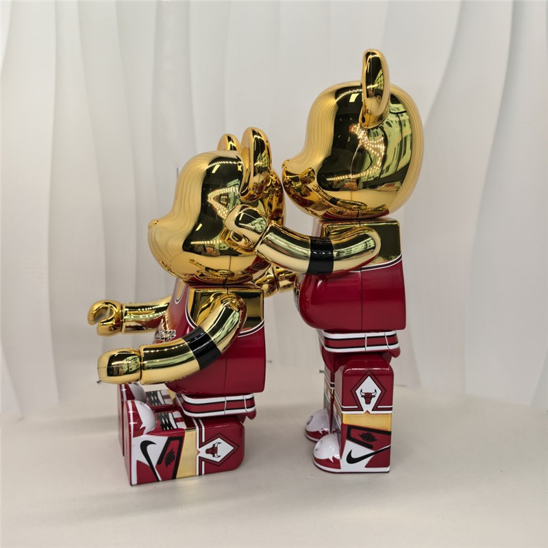 Bestselling Bearbrick 400% No.23 Jordan Figure 11 Inches Living Room Desktop Ornament 11 Bearbrick detail 11