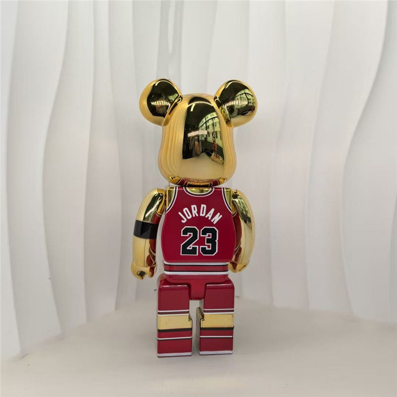 Bestselling Bearbrick 400% No.23 Jordan Figure 11 Inches Living Room Desktop Ornament 12 Bearbrick detail 12