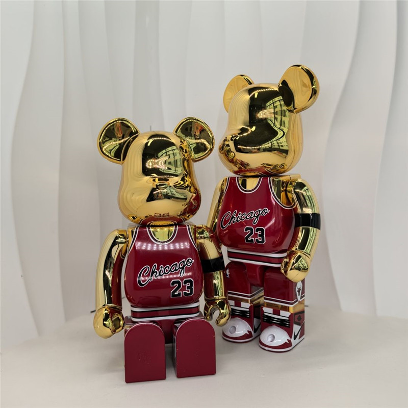 Bestselling Bearbrick 400% No.23 Jordan Figure 11 Inches Living Room Desktop Ornament 2 Bearbrick detail 2