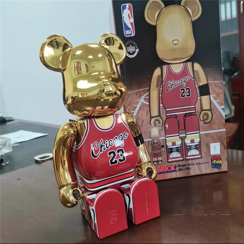 Bestselling Bearbrick 400% No.23 Jordan Figure 11 Inches Living Room Desktop Ornament 3 Bearbrick detail 3