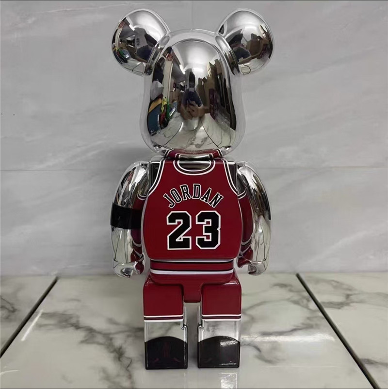 Bestselling Bearbrick 400% No.23 Jordan Figure 11 Inches Living Room Desktop Ornament 4 Bearbrick detail 4
