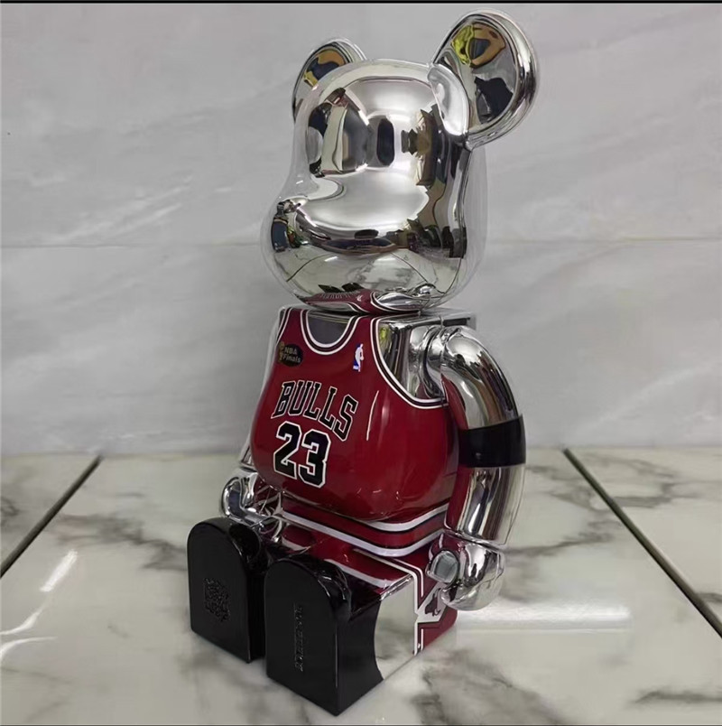 Bestselling Bearbrick 400% No.23 Jordan Figure 11 Inches Living Room Desktop Ornament 9 Bearbrick detail 9