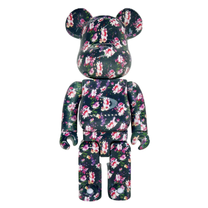 Bestselling Bearbrick 400% Peony Floral Art Figure 11 Inch Collectible Desk Decoration for Office & Home Display