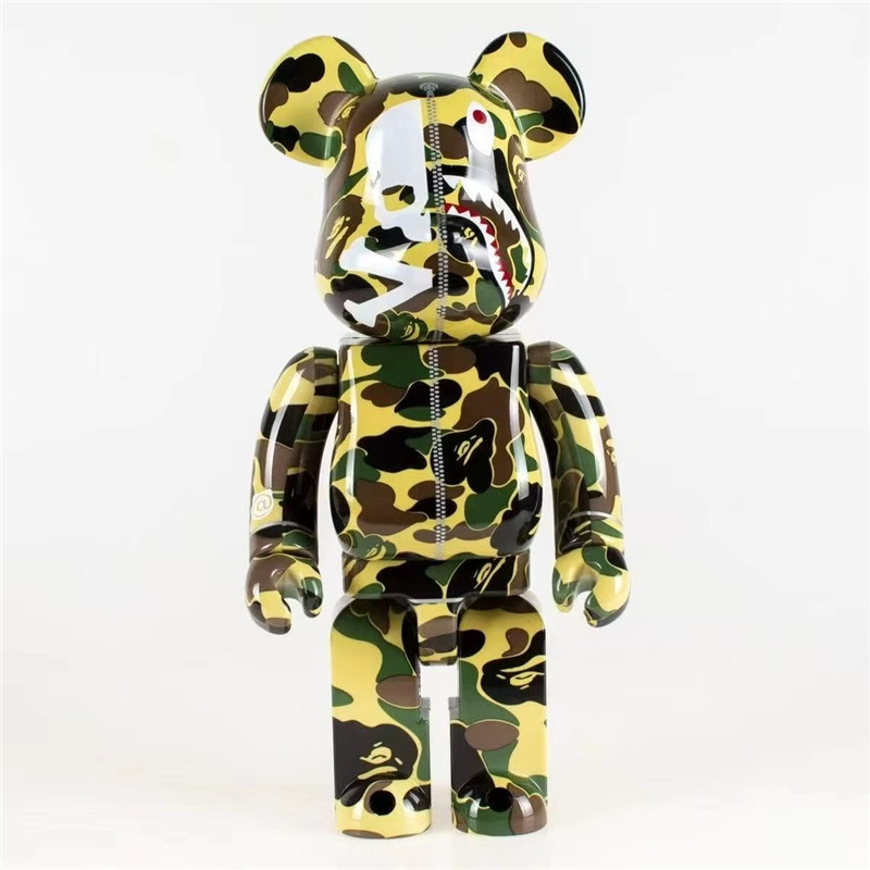 Bestselling Bearbrick 400% Shark Figure 11 Inches Living Room Desktop Ornament 4 Bearbrick detail 4