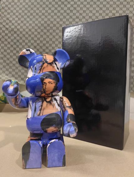 Bestselling Bearbrick 400% Muhammad Ali Boxing Character Figure 11 Inch Collectible Desk Decoration for Office & Home Display