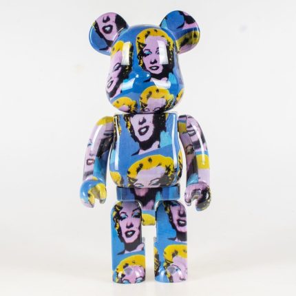 Bestselling Bearbrick 400% Andy Warhol Marilyn Monroe Figure 11inch Office Desk Ornament