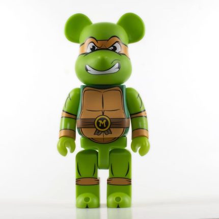Bestselling Bearbrick 400% Teenage Mutant Ninja Turtles Figure 11 Inch Collectible Desk Decoration for Office & Home Display