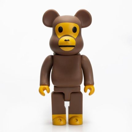 Hot Selling Bearbrick 400% Bape Baby Milo Violent Bear Figure 11 Inch Office Desktop Ornament