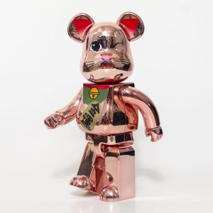 Hot Selling Bearbrick 400% Pink Electroplated Lucky Cat Violent Bear Figure 11 Inch Office Desktop Ornament 6 4d267651f326a4eda8ce33abfbc9d7b