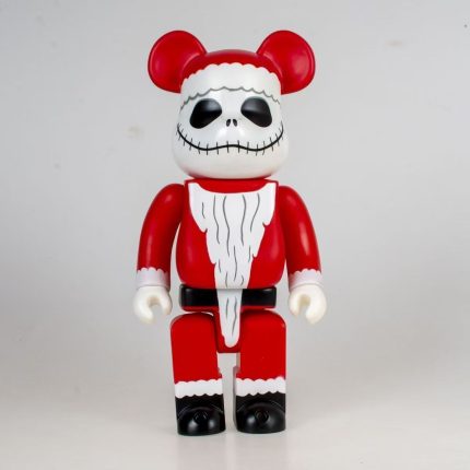Bestselling Bearbrick 400% Christmas Jack Skellington Figure 11 Inch Collectible Desk Decoration for Office & Home Display