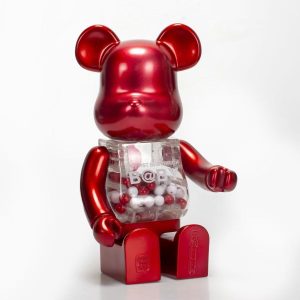 Bearbrick400彩蛋暴力熊红千秋BE@RBRICK玩偶摆件