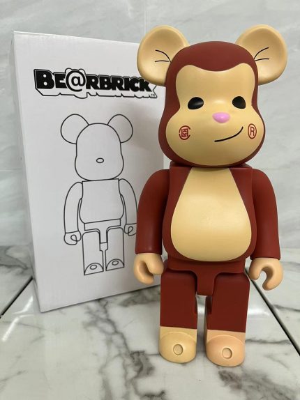 Hot Selling Bearbrick 400% Monkey Violent Bear Figure 11 Inch Office Desktop Ornament
