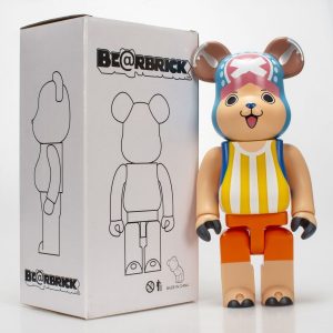 Bearbrick400暴力熊乔巴海贼王玩偶桌面摆件
