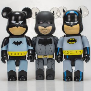 Bearbrick400暴力熊蝙蝠侠样板房入户玄关创意摆件