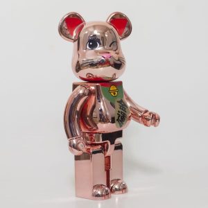 Bearbrick400暴力熊金运玩偶桌面摆件