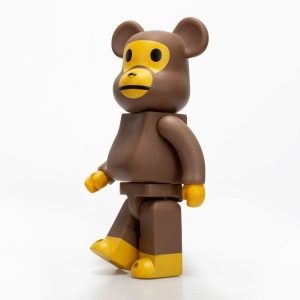 Bearbrick400猴子猿人猩猩联名暴力熊公仔