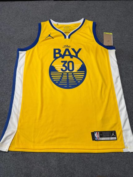 Hot Sale Stephen Curry 30 Golden State Warriors BAY City Edition Signed Jersey Beckett Certified Website Checkable