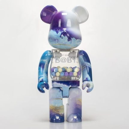 Bestselling Bearbrick 400% My First Baby Marble Figure 11 Inch Collectible Desk Decoration for Office & Home Display