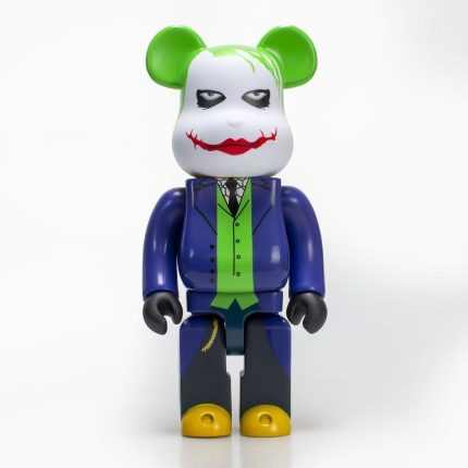 Hot Selling Bearbrick 400% The Joker Violent Bear Figure 11 Inch Office Desktop Ornament